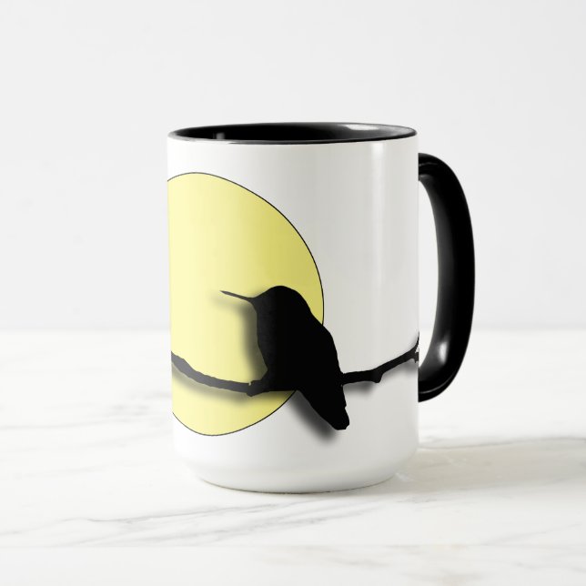 Tasse - Hummingbird gegen Sonne (VorderseiteRechts)
