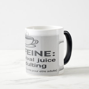 Tasse Humor für Erwachsene - KAFFEIN: Mein Überleb