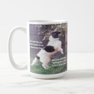 Tasse Hunde Pferdegedicht von Ladee Basset