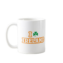 Tasse "I [KLEEBLATT] IRLAND"
