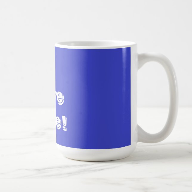 Tasse I Liebe Blau (Rechts)