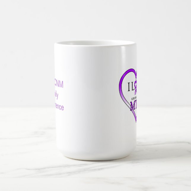 Tasse - i-Liebe jemand mit MTM (Mittel)
