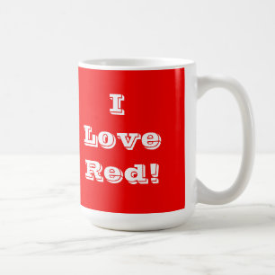 Tasse I Liebe Rot