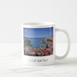 Tasse "I LIEBE SKIATHOS"