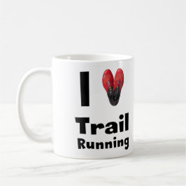Tasse „I love Trail Running "