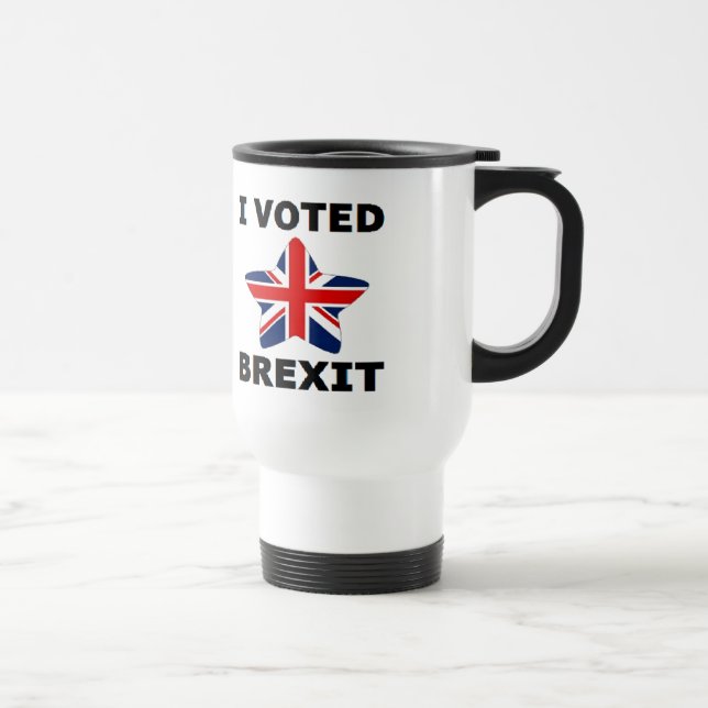 Tasse I stimmte für einen Brexit (Rechts)