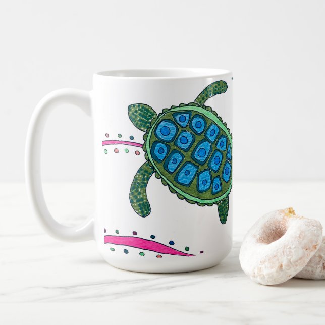 TASSE "IM FLUSS" (Mit Donut)