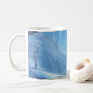 Tasse im Froststil