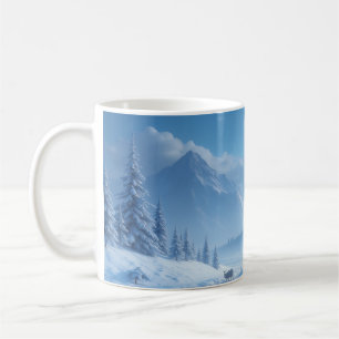Tasse im Froststil