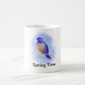 Tasse im Frühjahr