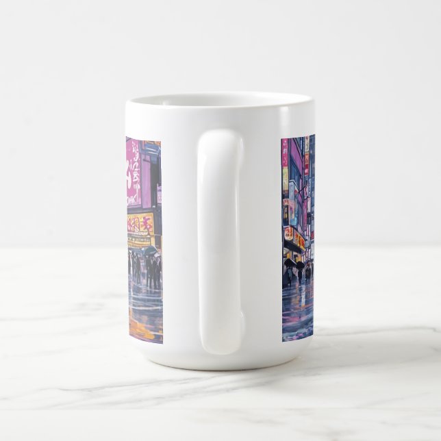 Tasse im japanischen urbanen Stil (Henkel)
