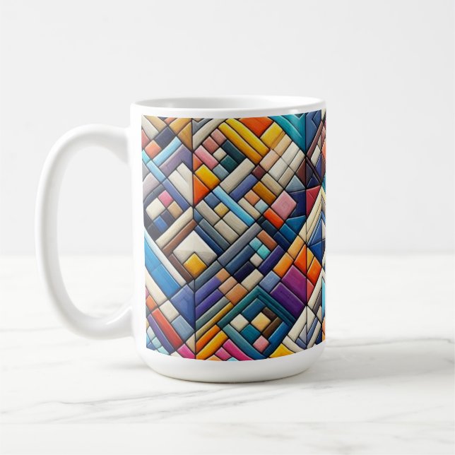 Tasse im Mosaikstil (Links)