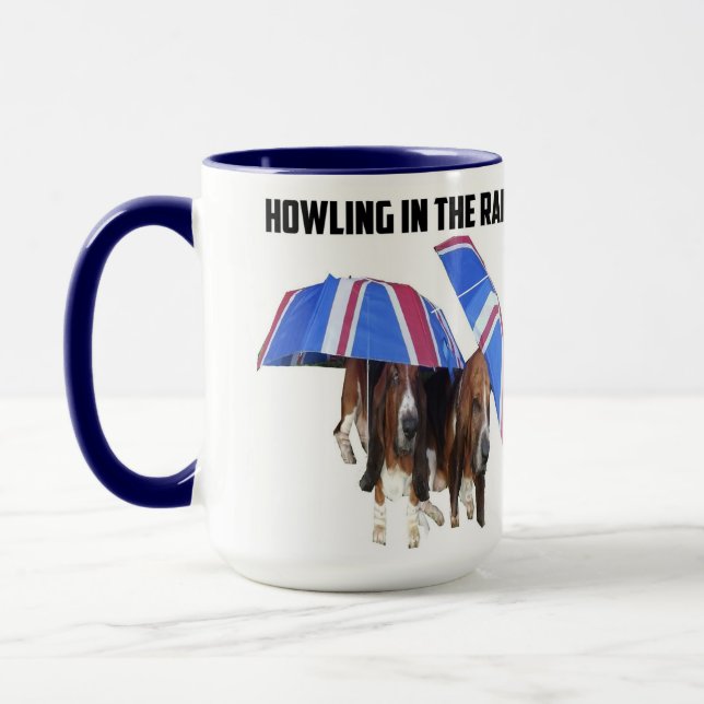 Tasse im Regen (Links)
