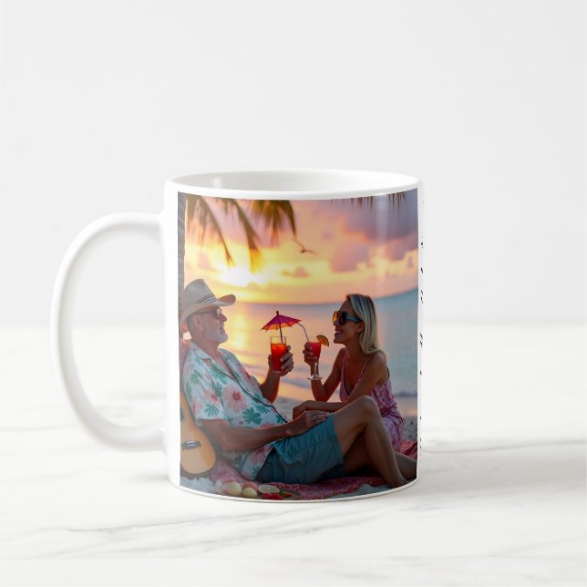 Tasse 'Im Ruhestand und großartig sein' (Links)