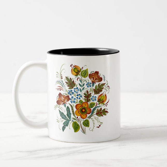 Tasse im ukrainischen Stil (Links)