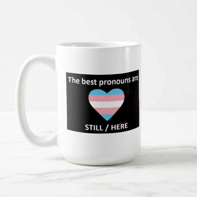 Tasse 'Immer Noch Hier' (Links)