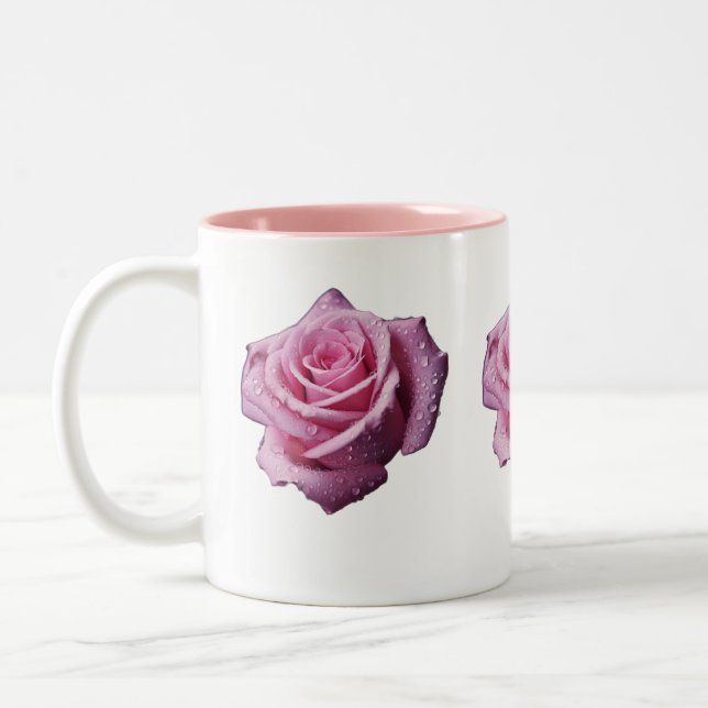 Tasse in zwei Farben für Kaffee und Tee (Links)