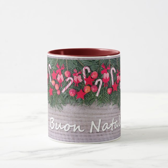 TASSE "ITALIENISCHE CHRISTMAS BUON NATALE" (Zentrum)
