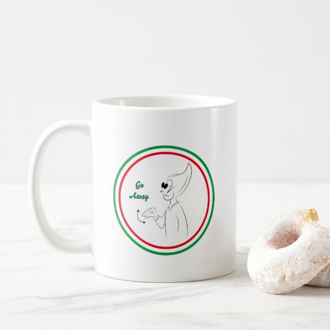 Tasse Italienische Gesten - Italienische Tasse ent (Mit Donut)