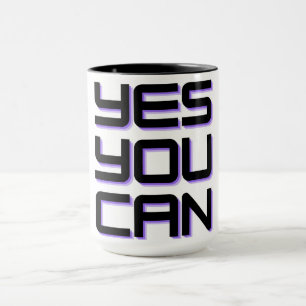 Tasse "JA, DU KANNST"