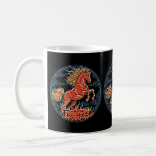 Tasse Jahr des Feuerpferdes