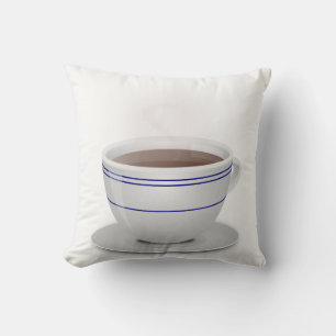 Tasse Kaffee Kissen