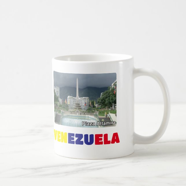 Tasse Kaffee Tasse I Liebe Venezuela, kundenspezif (Rechts)