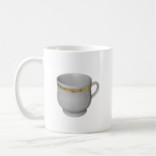 Tasse Kaffee Tischdekoration Illustration