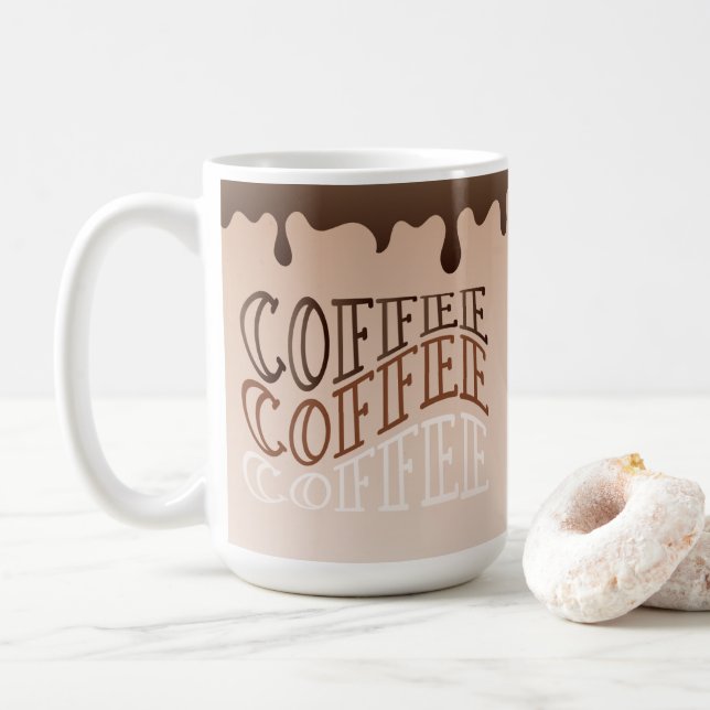 -Tasse Kaffeetasse (Mit Donut)