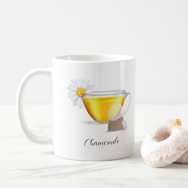 Tasse - Kamillentee (Mit Donut)