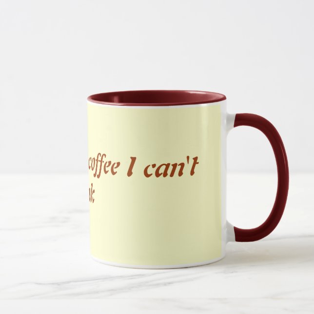 Tasse kann nicht blinzeln (Rechts)