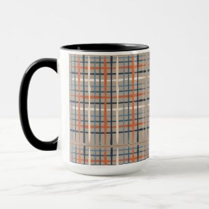 Tasse karierter Muster