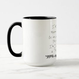 Tasse 'Keine Menschenperson'