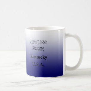 Tasse - Kentucky Staat Karte mit Stadt