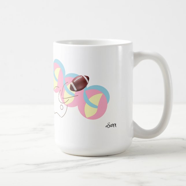 Tasse   : Kick Off für eine Kaffeepause . (Rechts)