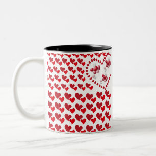 Tasse & Kleinkinder Süßigkeiten Tasse des Herzens