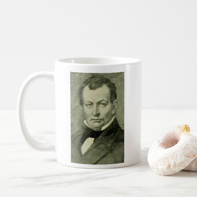 Tasse Kongressabgeordnet-Johns I. Slingerland (Mit Donut)