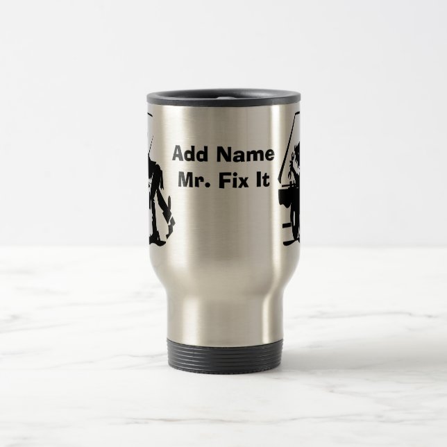 Tasse korrigieren, Namen hinzufügen (Mittel)