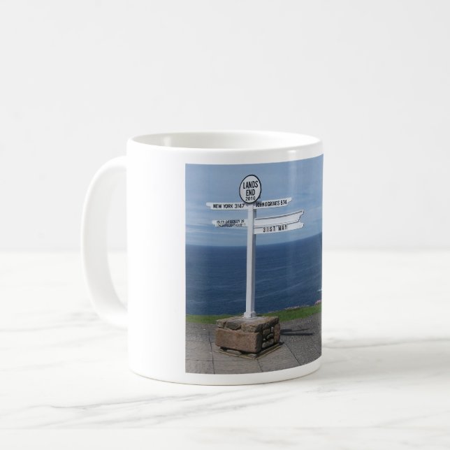 Tasse Lands End Cornwell (Vorderseite Links)