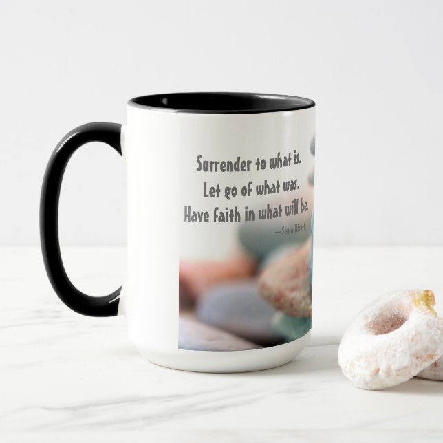 Tasse "lass Go Keramik" (Mit Donut)