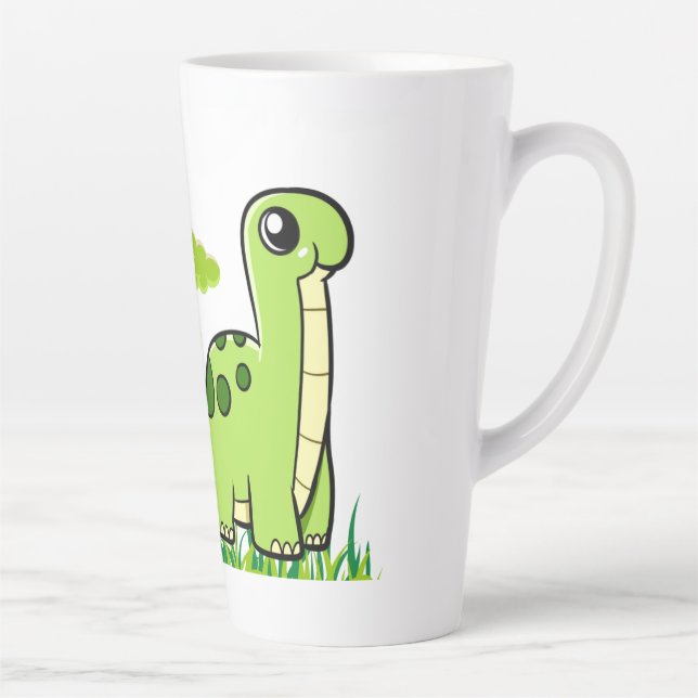 Tasse Latte Dinosaure (Rechts)