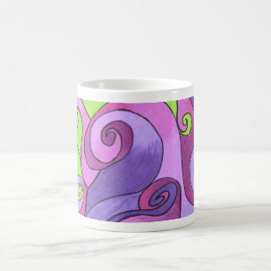 Tasse - Lavendel Waves