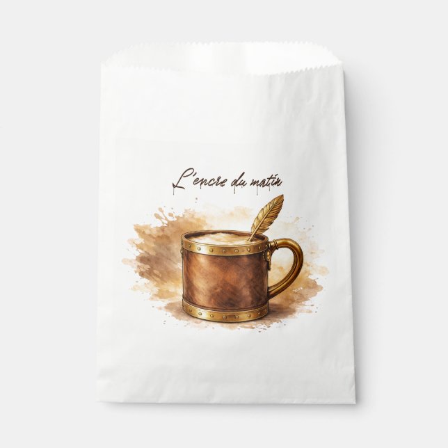 Tasse l'encre du matin geschenktütchen (Vorderseite)
