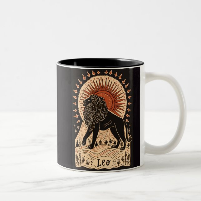Tasse Leo Celestial Zodiac Art (Rechts)
