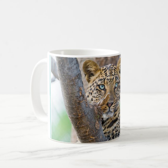 Tasse-Leopard Kaffeetasse (Vorderseite Links)