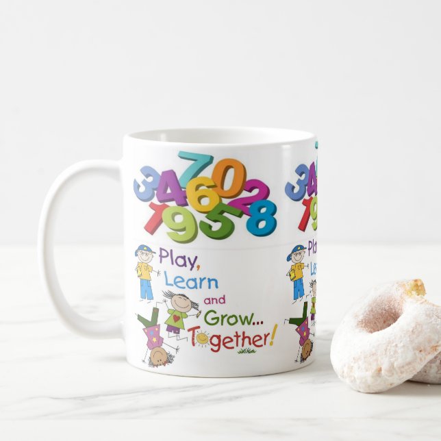 Tasse lernen spielen (Mit Donut)