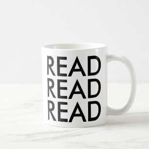 Tasse lesen   Niedlich Book Lover Slogan Tasse