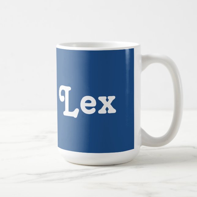 Tasse Lex (Rechts)