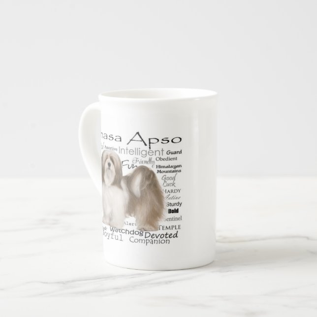 Tasse Lhasas Apso (Vorderseite Links)