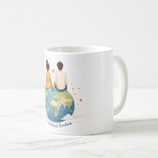 Tasse 'Liebe ohne Grenzen' (VorderseiteRechts)